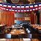G128 France French Bunting Banner | Flag 8.2 x 5.5 Inch, Full String 33 Feet | Printed 150D Polyester, Decorations For Bar, School, Festival Events Celebration